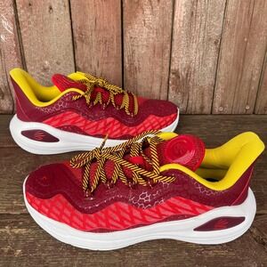 Curry Flow 11 Bruce Lee‎ Fire Under Armour Basketball Shoes Sneakers 7Y Mens